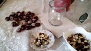 Настойка каштана на водке: применение и рецепт