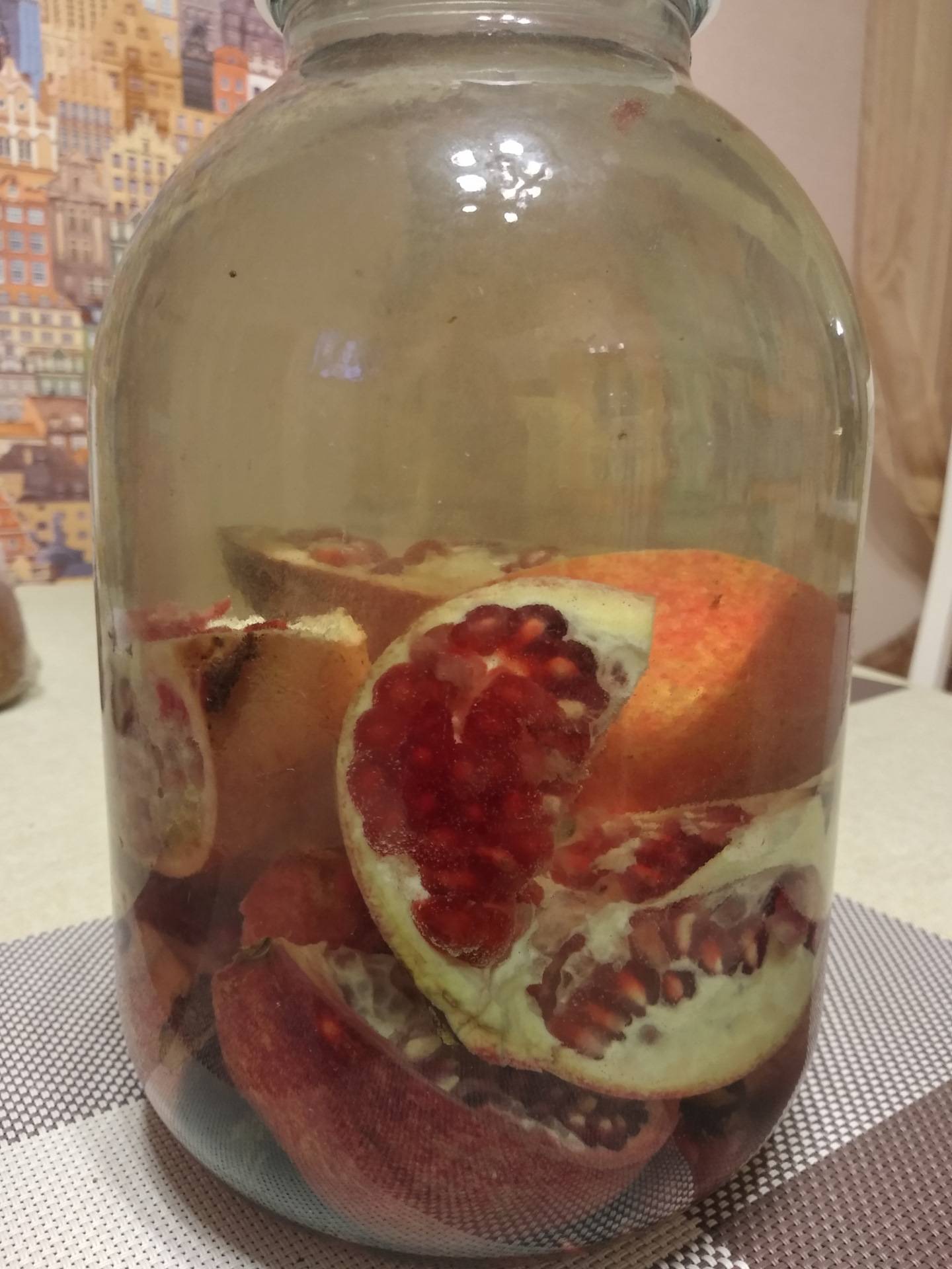 Рецепт настойки на гранате