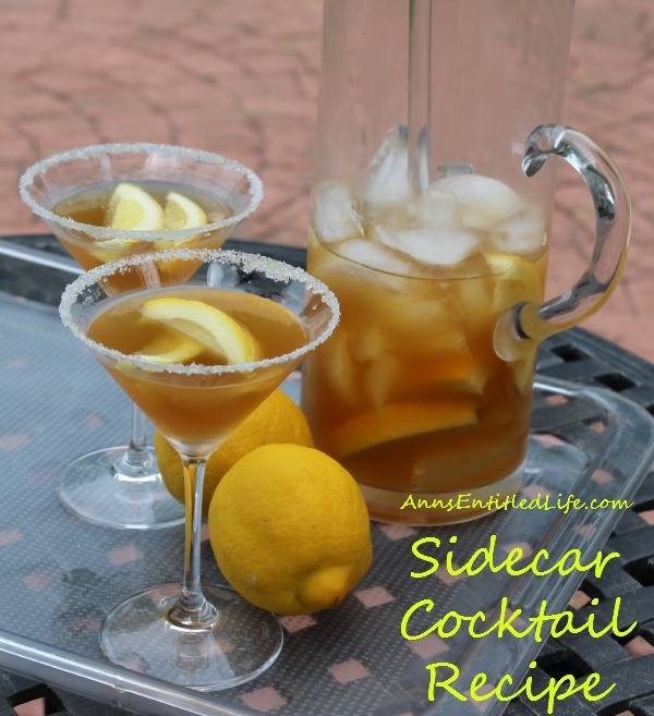 Коктейль сайдкар (sidecar)- классический рецепт приготовления