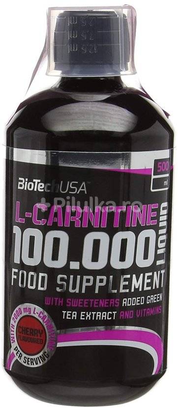 L-carnitine + chrome - l-карнитин - biotechusa