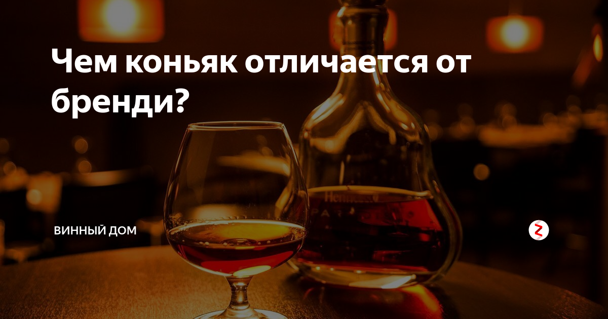 Коньяк и бренди - разница между напитками? + видео | наливали