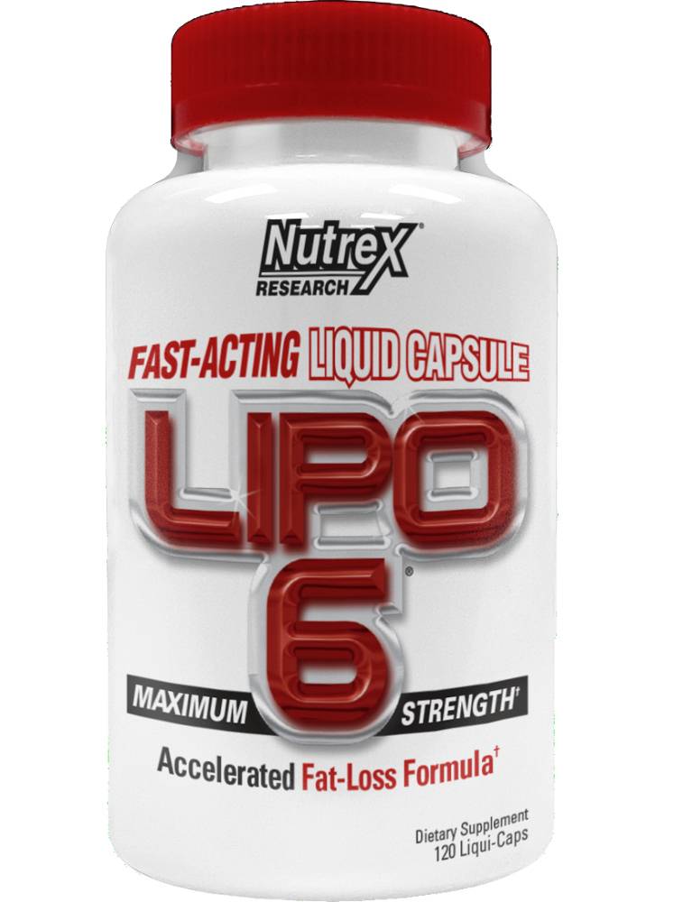 Жиросжигатели липо 6 (lipo 6) от nutrex: состав, преимущества, как принемать