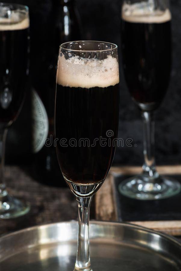 Funky shot » коктейль “черный бархат”