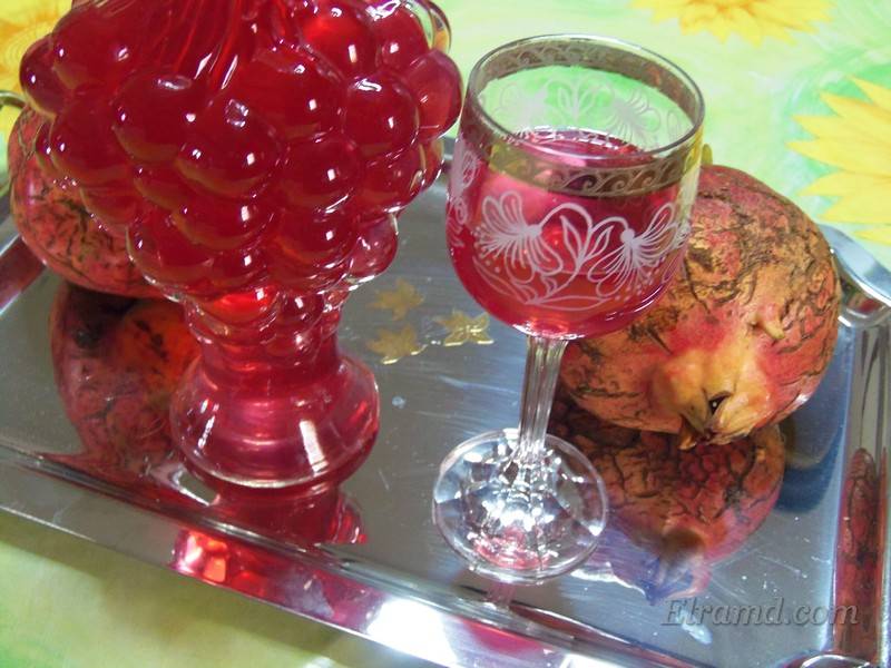 Рецепт приготовления гранатового ликера в домашних условиях