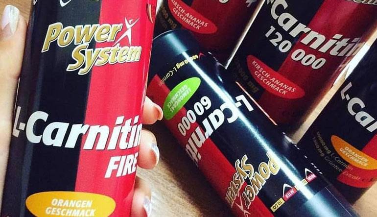 L-carnitine от power system: формы выпуска, как принимать добавку?