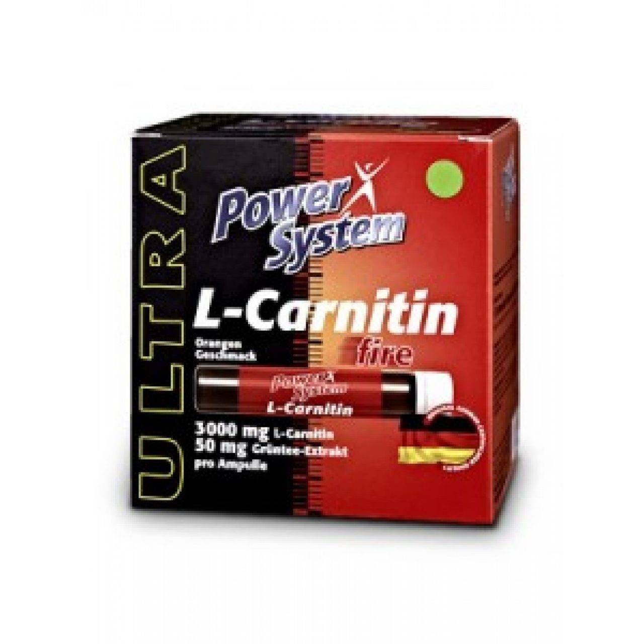 L-carnitine от power system: отзывы, состав и как принимать