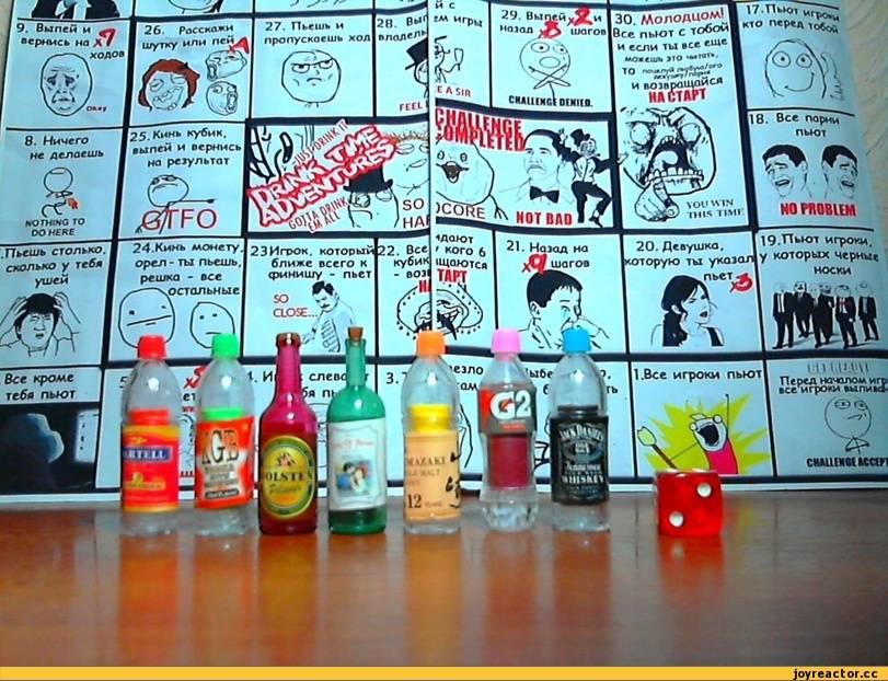 Игры для нетрезвой компании за столом прикольные