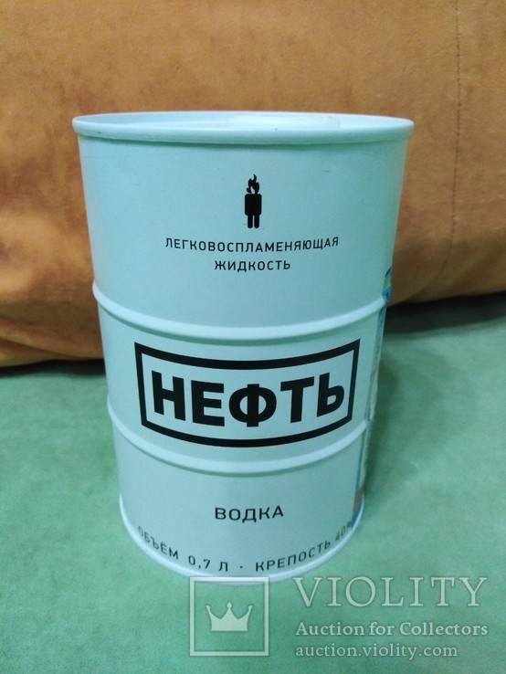 Водка нефть (neft): описание, история и виды марки