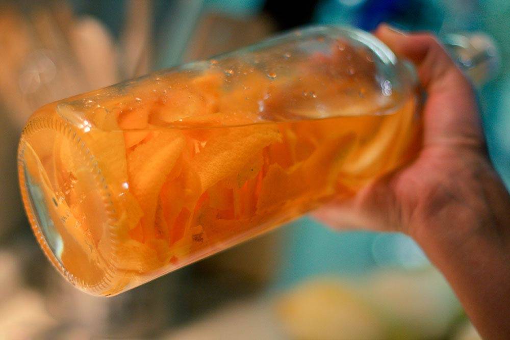 Ликер из мандаринов – лучистое солнце в граненом бокале