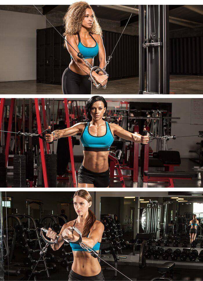 Сгибание рук на бицепс в нижнем блоке кроссовера: техника с прямой, ez и канатной рукоятью