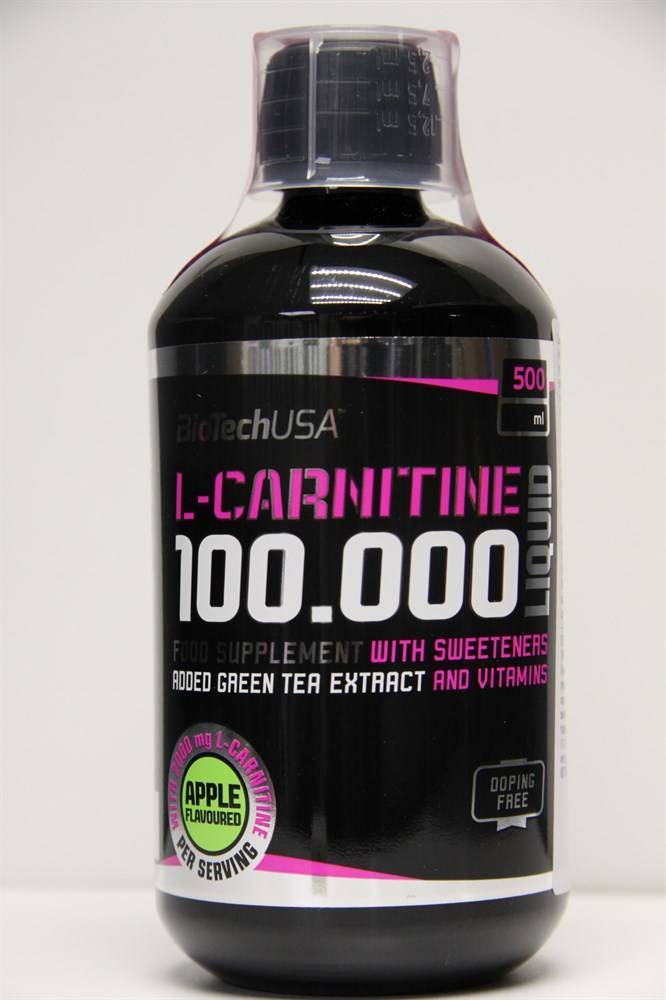 L-carnitine concentrate от vplab: как принимать, состав и отзывы