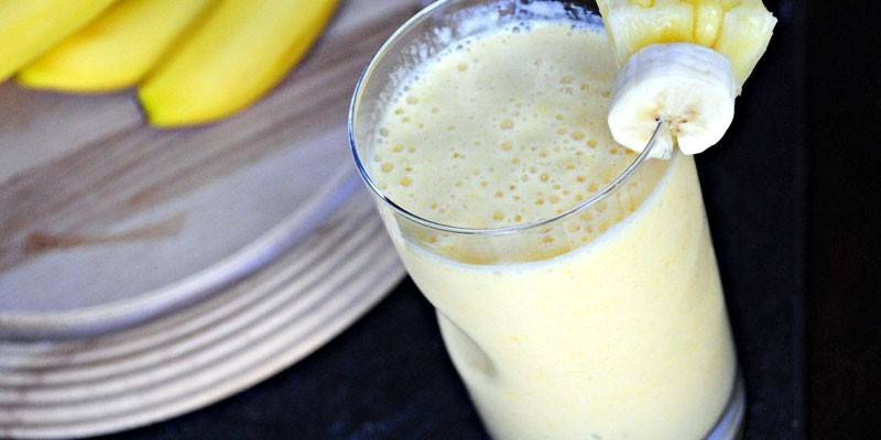 Как приготовить молочный коктейль с бананом по пошаговому рецепту с фото