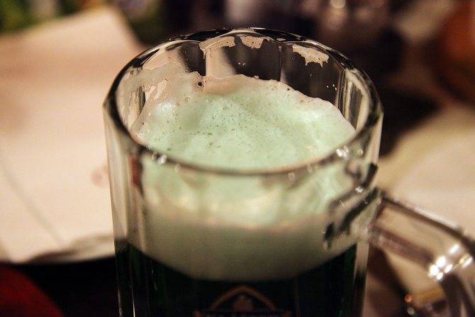 Что такое зеленое пиво?