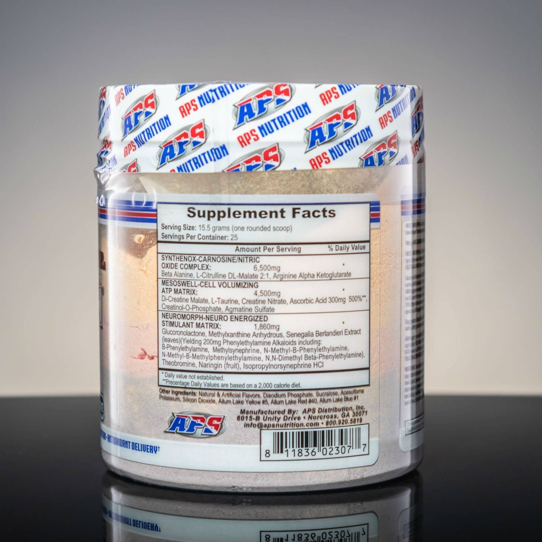 Достоинства предтрена mesomorph от aps и состав добавки