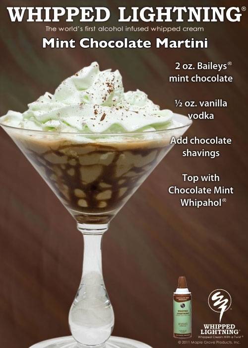 Айс шоко-мартини рецепт коктейля с фото