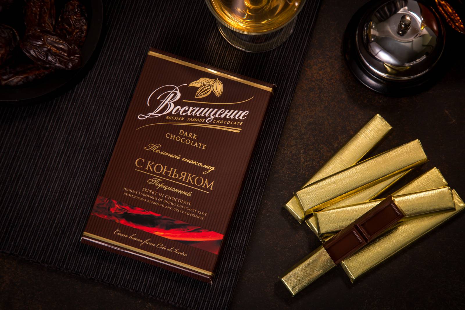 Такой необычный шоколадный коньяк специфика и 2 рецепта приготовления