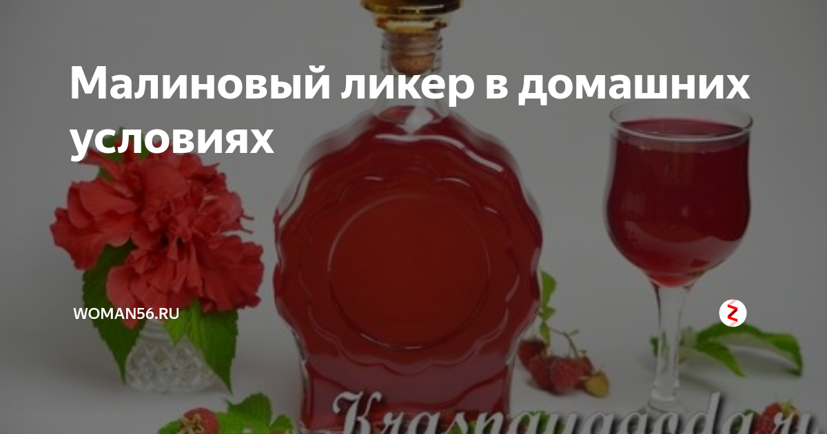 Рецепты малинового ликера, закусок к нему и коктейлей с малиной