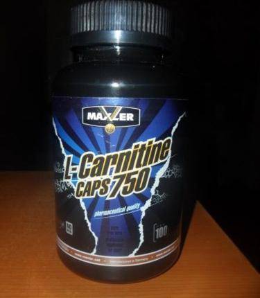 L-carnitine caps 750 от maxler