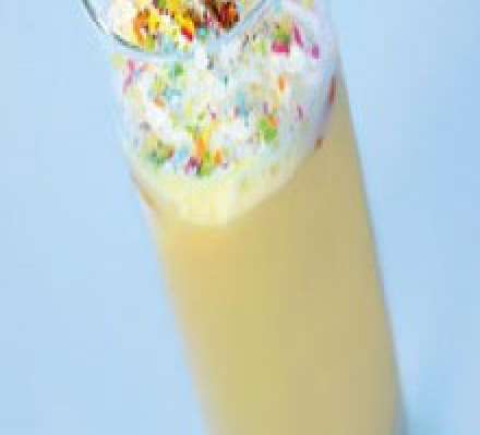 Коктейль «конфетка». коктейли для взрослых и малышей