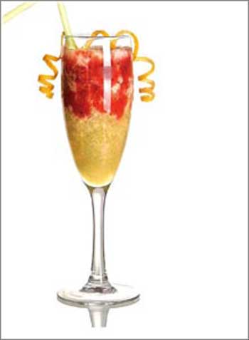 Приготовление коктейлей - аваланч