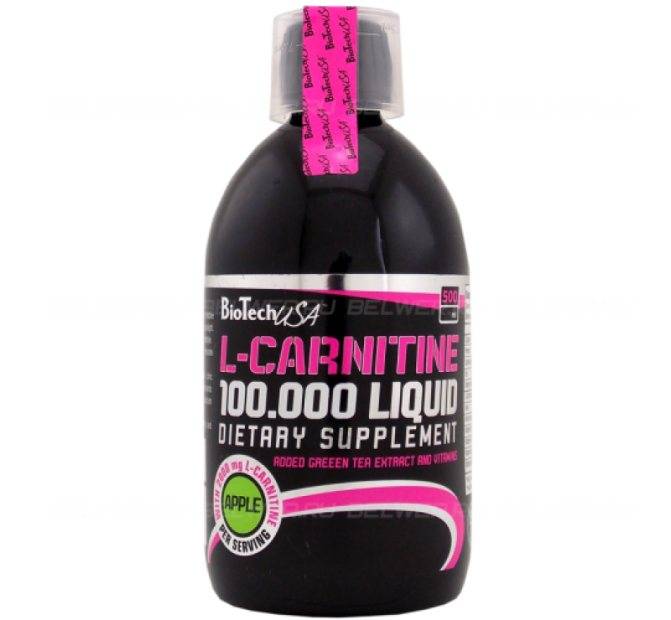 L-carnitine liquid от biotech usa: состав, инструкция по применению