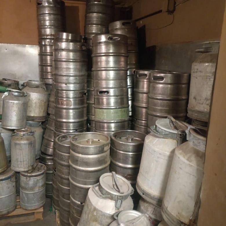 Мытье кег – подводные и пивные камни