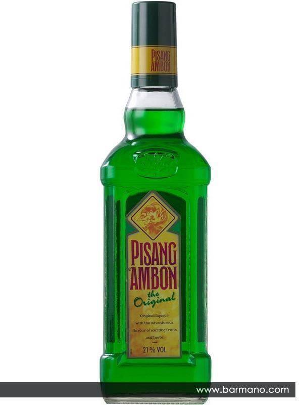 Коктейль зеленый мексиканец и его ликер пизан амбон