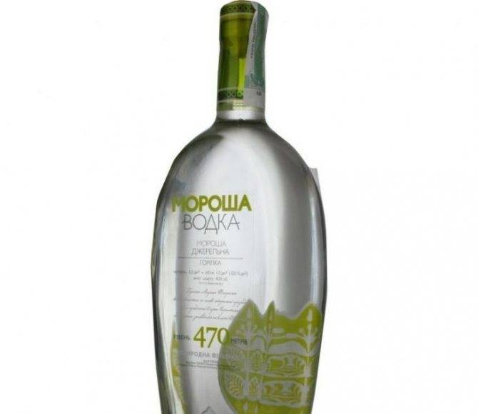 Водка «мороша»: описание, история и виды марки