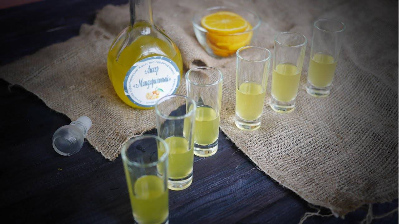 Мандариновый ликер: пошаговый рецепт приготовления с фото