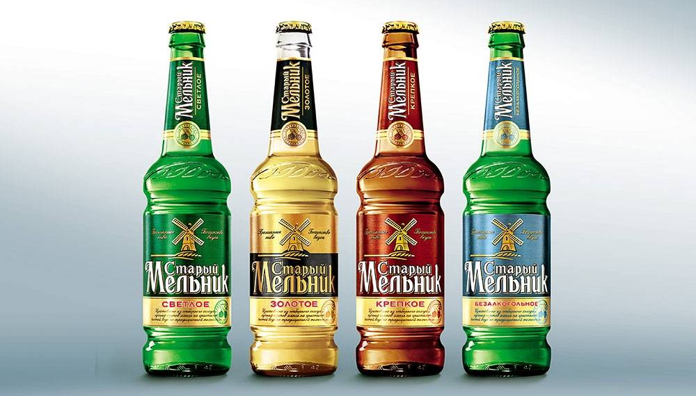 Пиво старый мельник: обзор напитка, виды, история и факты