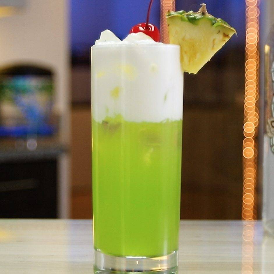 Коктейли с ликёром "мидори"