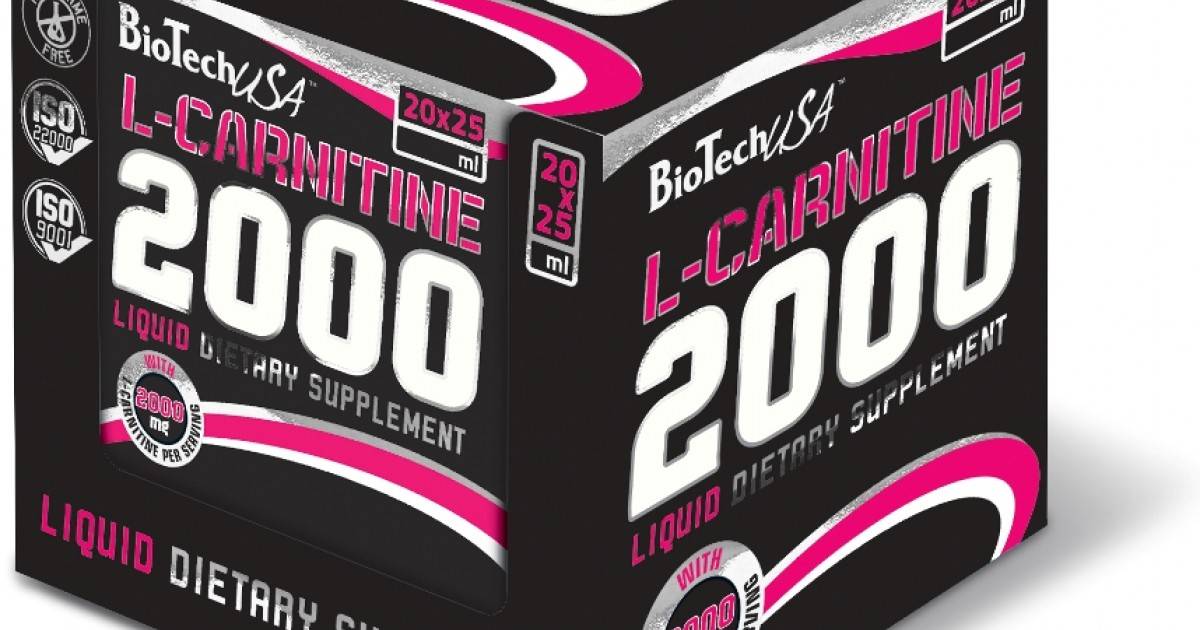 L-carnitine liquid от biotech usa: для спорта и активной жизни