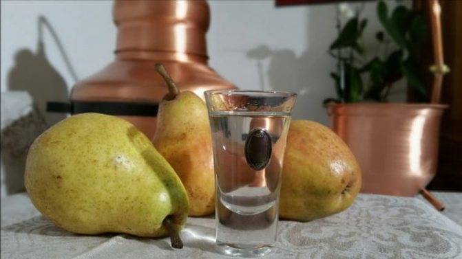 Настойка из груши в домашних условиях на водке, спирту и самогоне