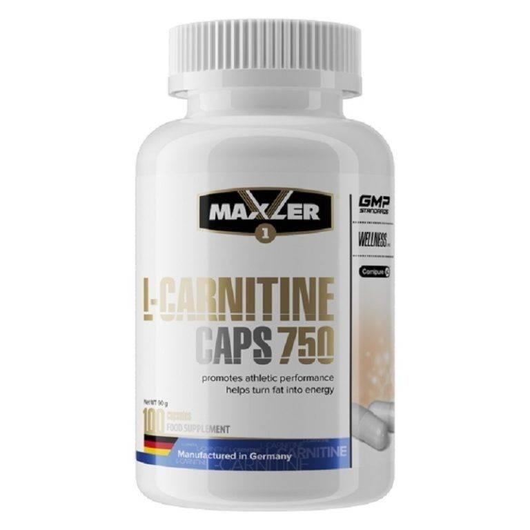 L-carnitine caps 750 от maxler