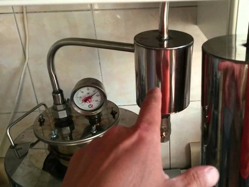 Отбор голов и хвостов при перегонке самогона