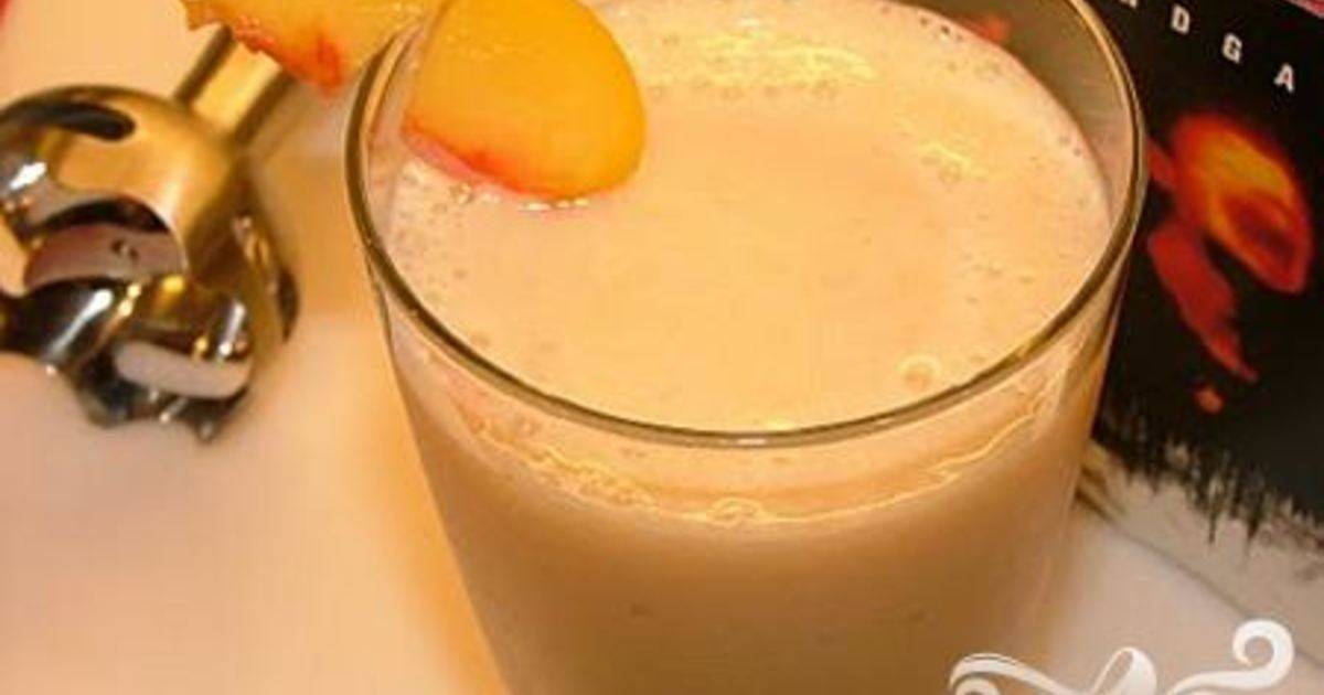 Персиковый коктейль с водкой. рецепт с фото по шагам