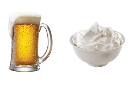 Пиво со сметаной: рецепты для набора массы и повышения потенции