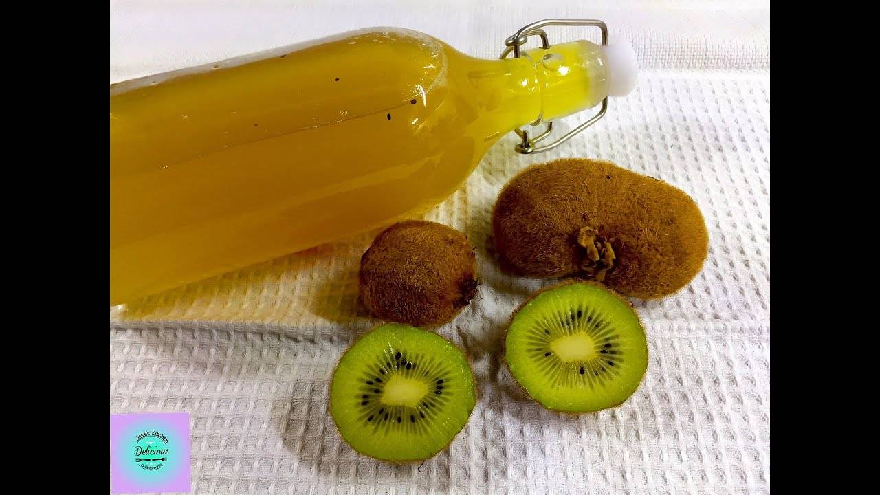 Настойка на киви — 4 простых рецепта с пошаговым приготовлением