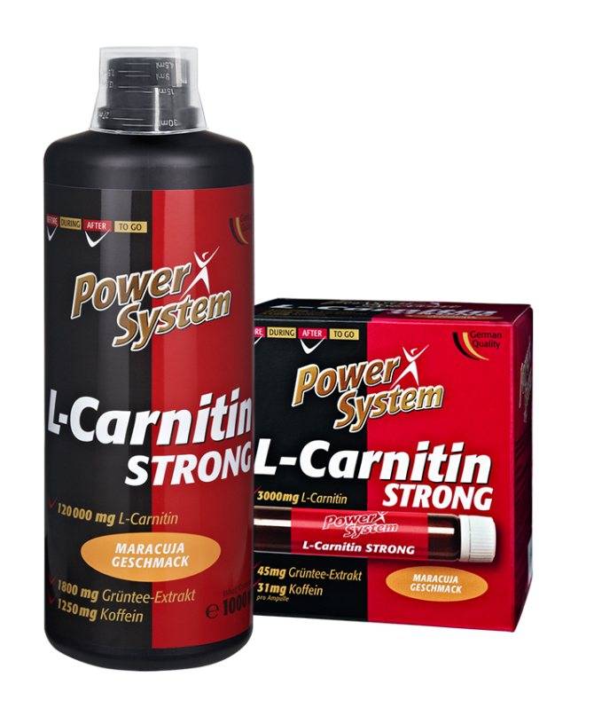 L-carnitine 120000 от power system: описание и состав