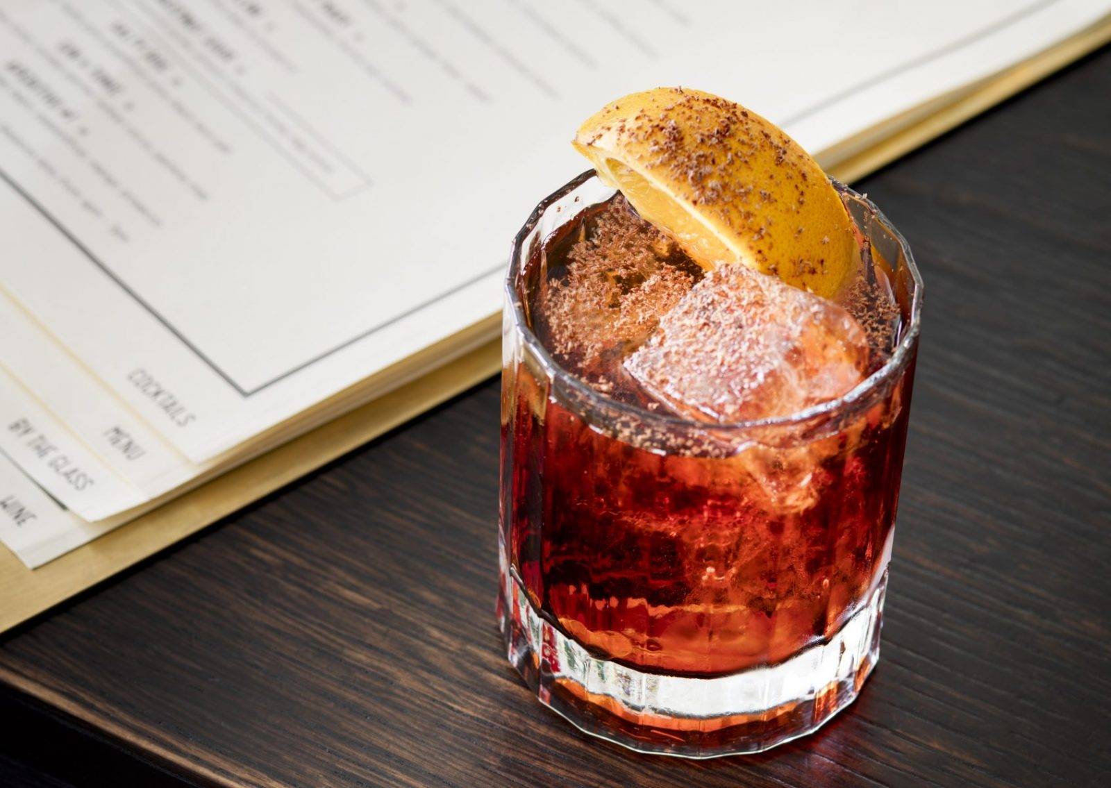 Негрони коктейль