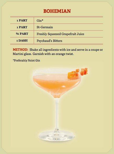 Коктейль богемный (bohemian) рецепт | barvosem.ru