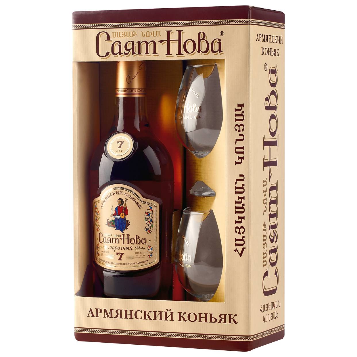 Обзор коньяка саят-нова