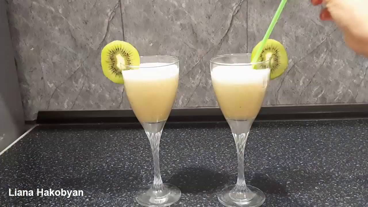 Как приготовить молочный коктейль с бананом по пошаговому рецепту с фото