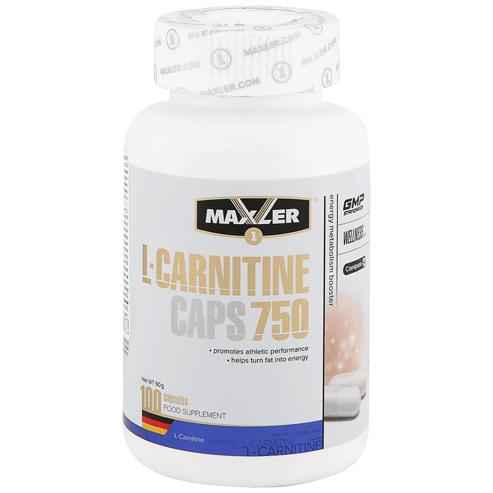 L-carnitine caps 750 от maxler