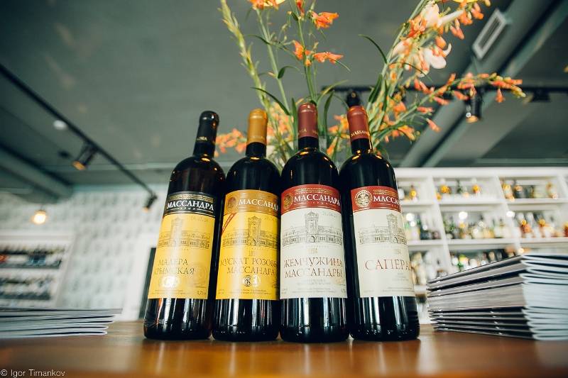 Обзор вина массандра