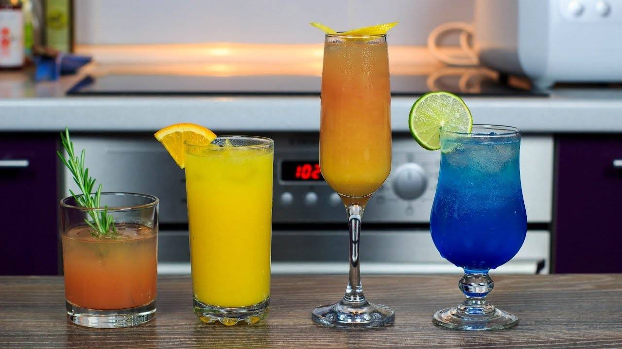 Рецепты самых популярных коктейлей и напитков для домашней вечеринки