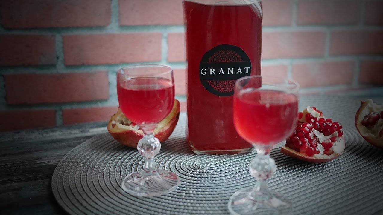 Настойка на гранате в домашних условиях