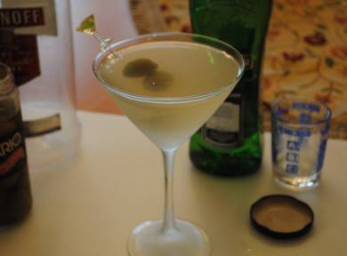 Рецепт коктейля сухой мартини (dry martini)
