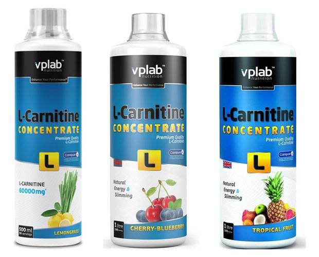 L-carnitine concentrate от vplab: как принимать, состав и отзывы