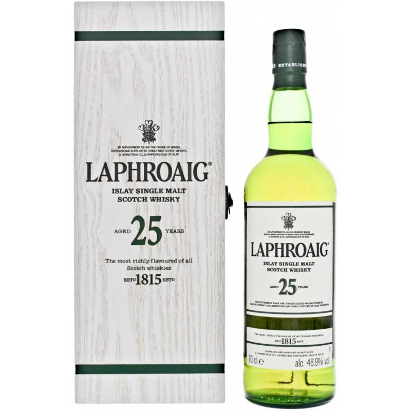 Виски laphroaig malt 10 years old, with box, 0.7 л